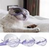 Cat Grooming Cat Recovery Hollow-Carved Design Anti-Bark Transparent Cat Mask Anti-Bite Cat Muzzle