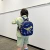 Adorable Cartoon Dinosaur Print Children's Backpack Lightweight Canvas School Bag