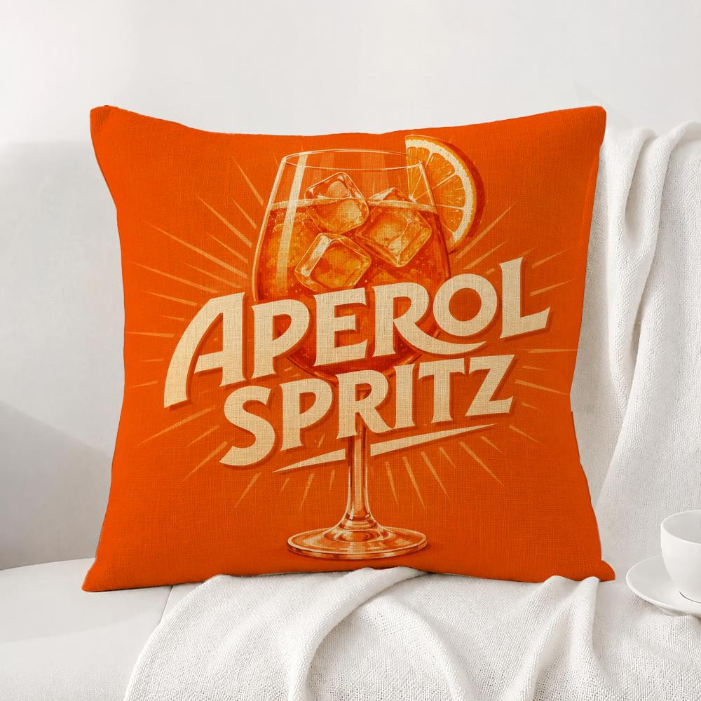 Brand AAperolL Cushion Cover Natural Linen Pillowcase Set AllinOne Decor Cushion Cover for Sofa Bedroom Chair