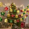 Electroplated Christmas Ball & Star LED String Lights for Outdoor Holiday Decor