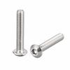 M3x20mm 304 Stainless Steel Hex Socket Head Machine Screws, Round Head Bolts, Pack of 50