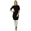 Bimba Women Chic Style Top Tunic Boho Bohemian Placket Blouse Kurti Kurta