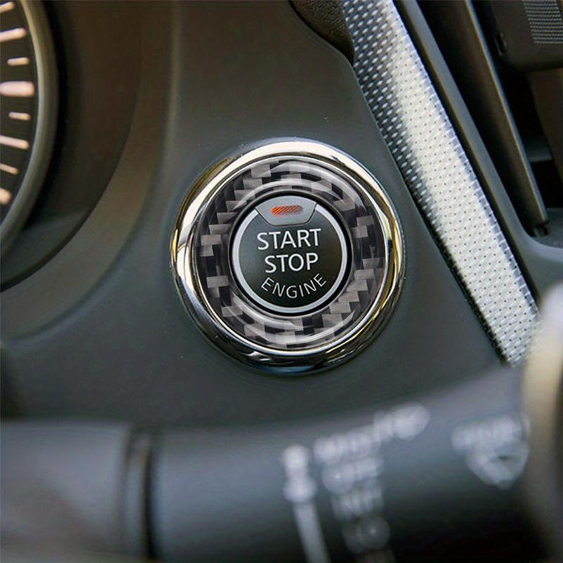 Накладка на кнопку запуска автомобиля, декоративная накладка, аксессуары для интерьера автомобиля