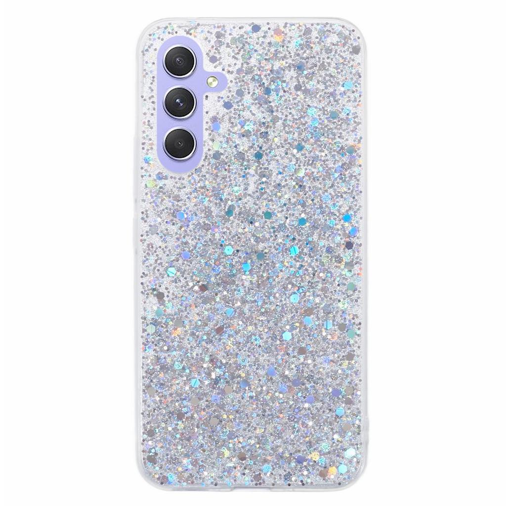For Samsung Galaxy A35 5G Case Glittery Scratch-proof TPU Phone Shell