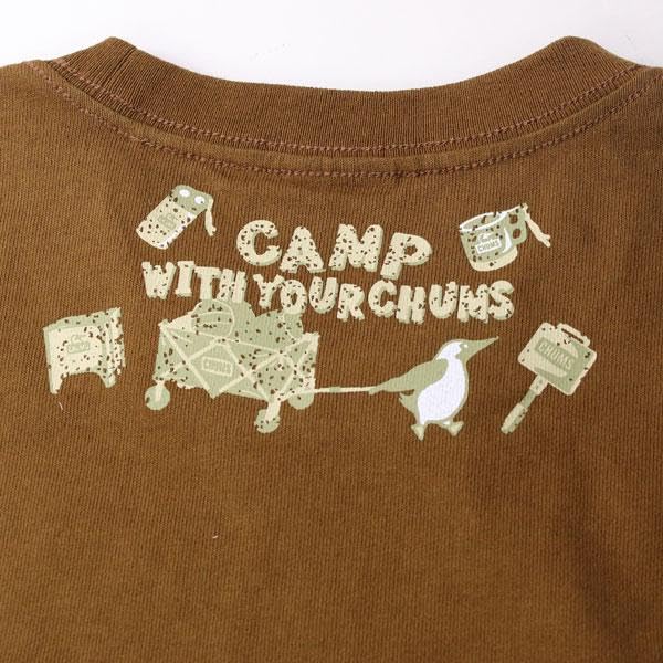 Лагерь в Юте Белая футболка [Chums] Футболка с защитой от насекомых Мужская