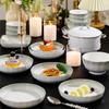 Handon Nordic Gradient Cloudscape 26-Piece Dinnerware Set