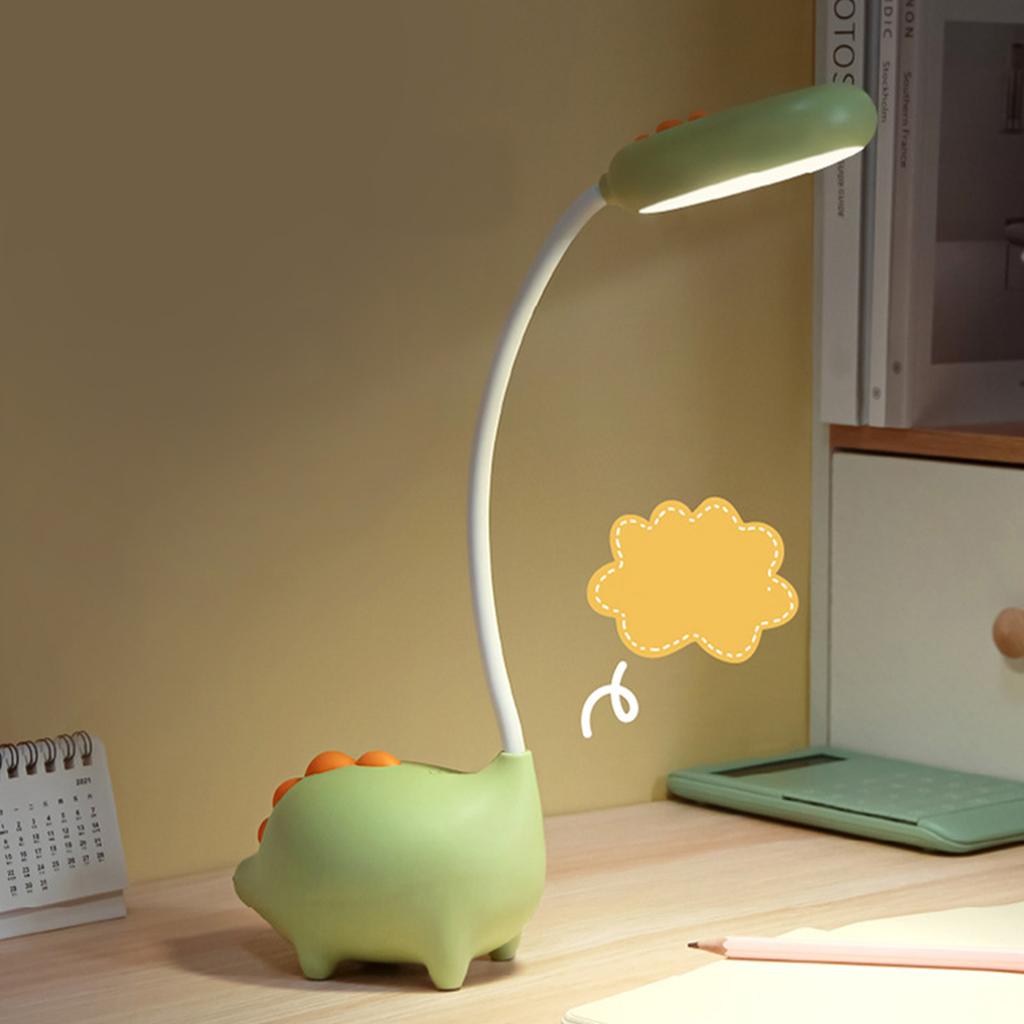 Desk Lamp USB Charging LED Eye Caring Cute Table Reading Lamp for Bedside Dormitories