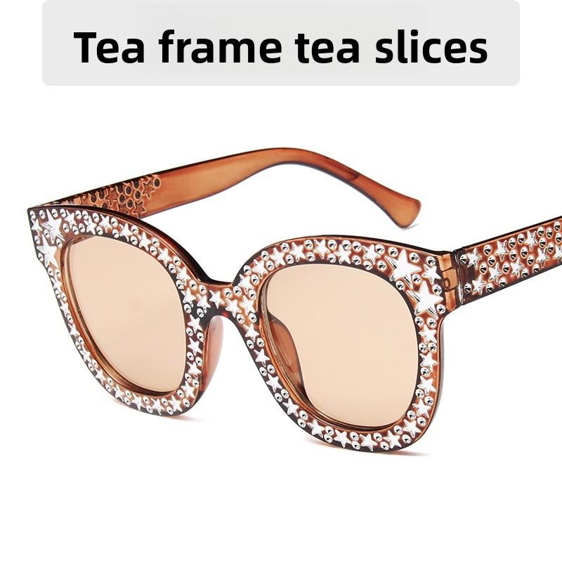Personalized Star Shape Sunglasses With Uv Block For Casual Wear And Events