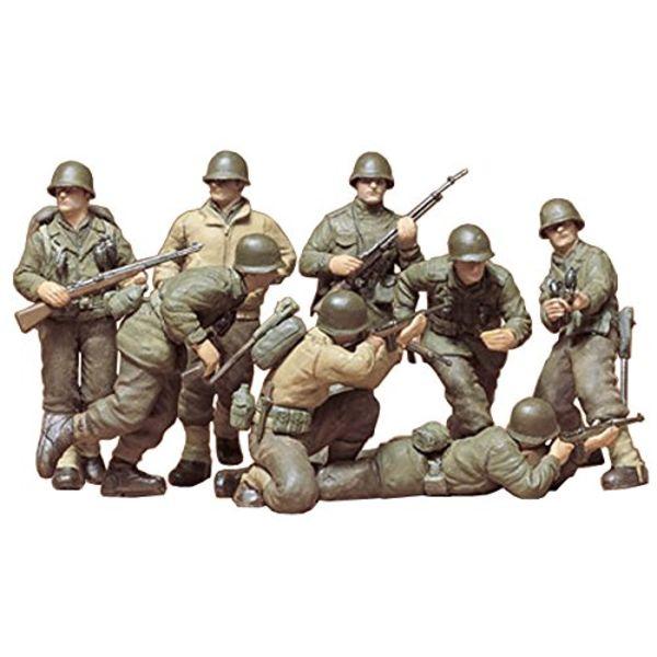 Tamiya 1/35 США. Пехота Западно-Европейского театра военных действий Сборная модель НОВИНКА из Японии