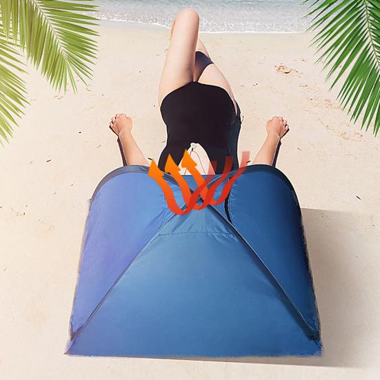 Пляжная палатка-навес от солнца, портативная, с автоматическим складыванием, для защиты от солнца, кемпинга, рыбалки, походов, пикника, складная мини-палатка.