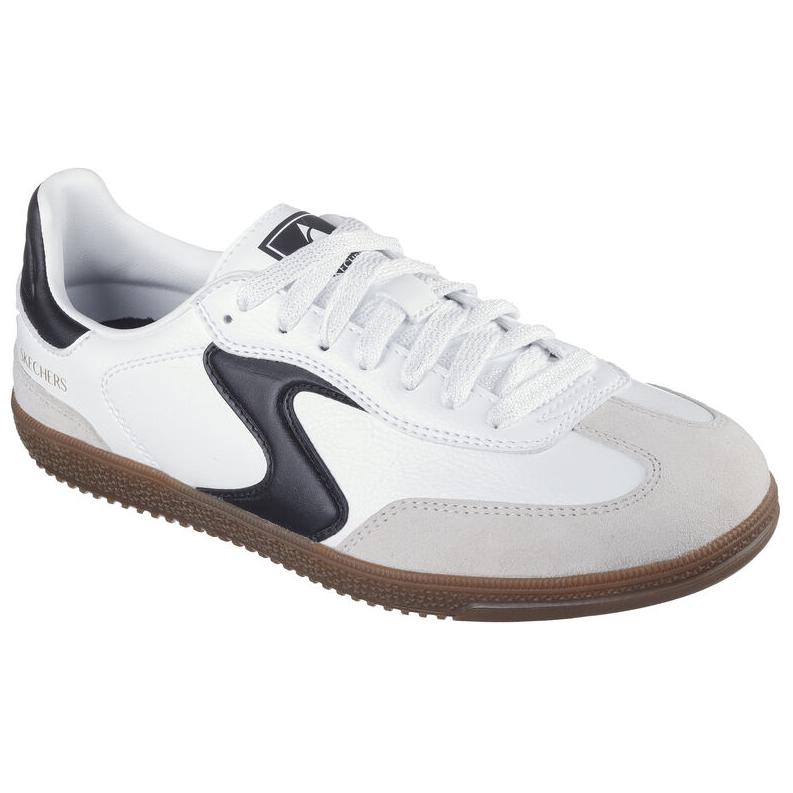 Skechers Hotshot Kickoff Удобные Классические Низкие Кеды для Скейтбординга Женские кроссовки Белый 185232-WBK