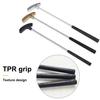 1 Set Mini Golf Putter Club with 2 Golf Balls TPR Grip Right Left Handed Stainless Steel Golf Club Kids Adults Table Game Golf Putter Training