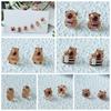 Korean Style Mini Ear Studs Transparent Capybara Stud Earring Personality   Party