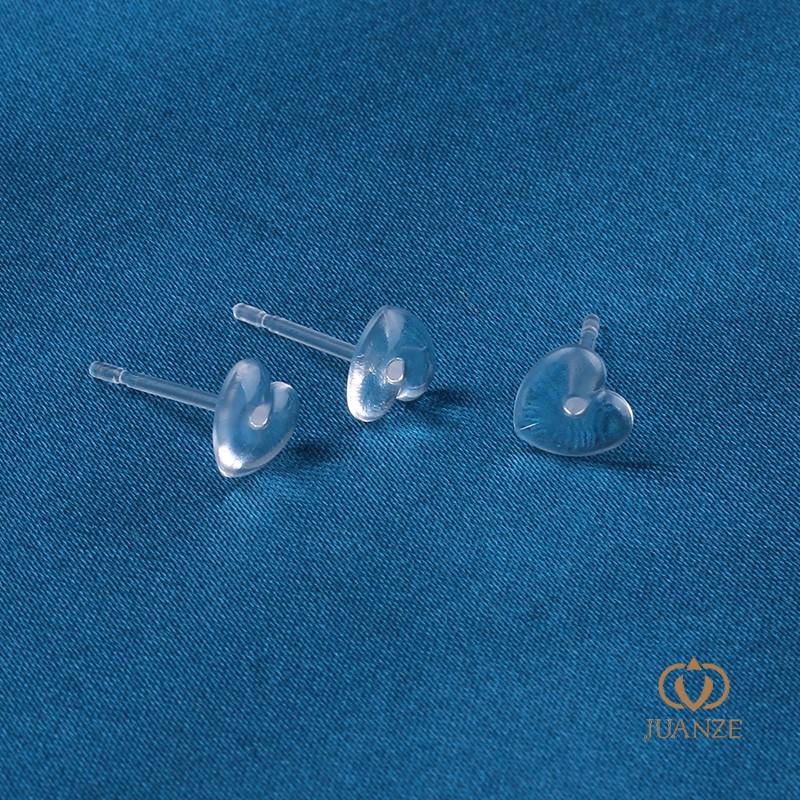 Невидимые украшения для ушей своими руками: Прозрачные серьги, гвоздики, клипсы и винты — аксессуары для безболезненного преобразования