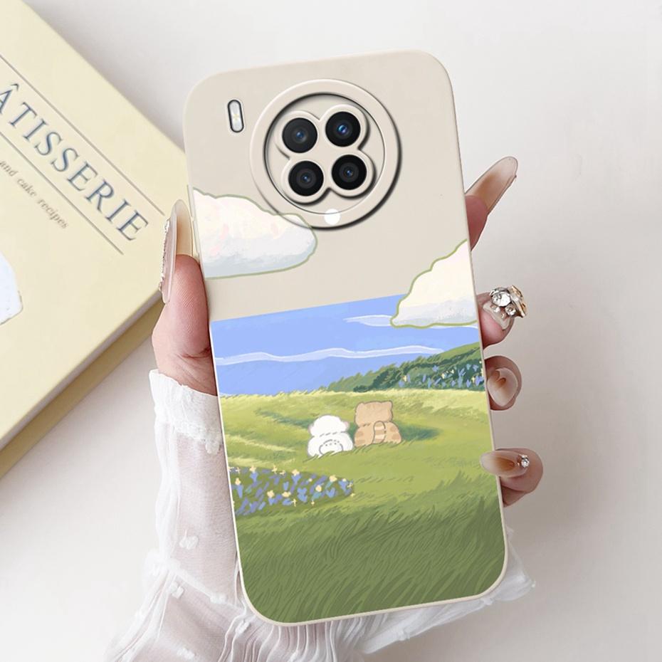 Lens Protective Case For Huawei Nova 8i NEN-L22 NEN-LX1 NEN-LX3 Cute Cartoon Soft Silicone Cover For Huawei Nova8i Phone Cases