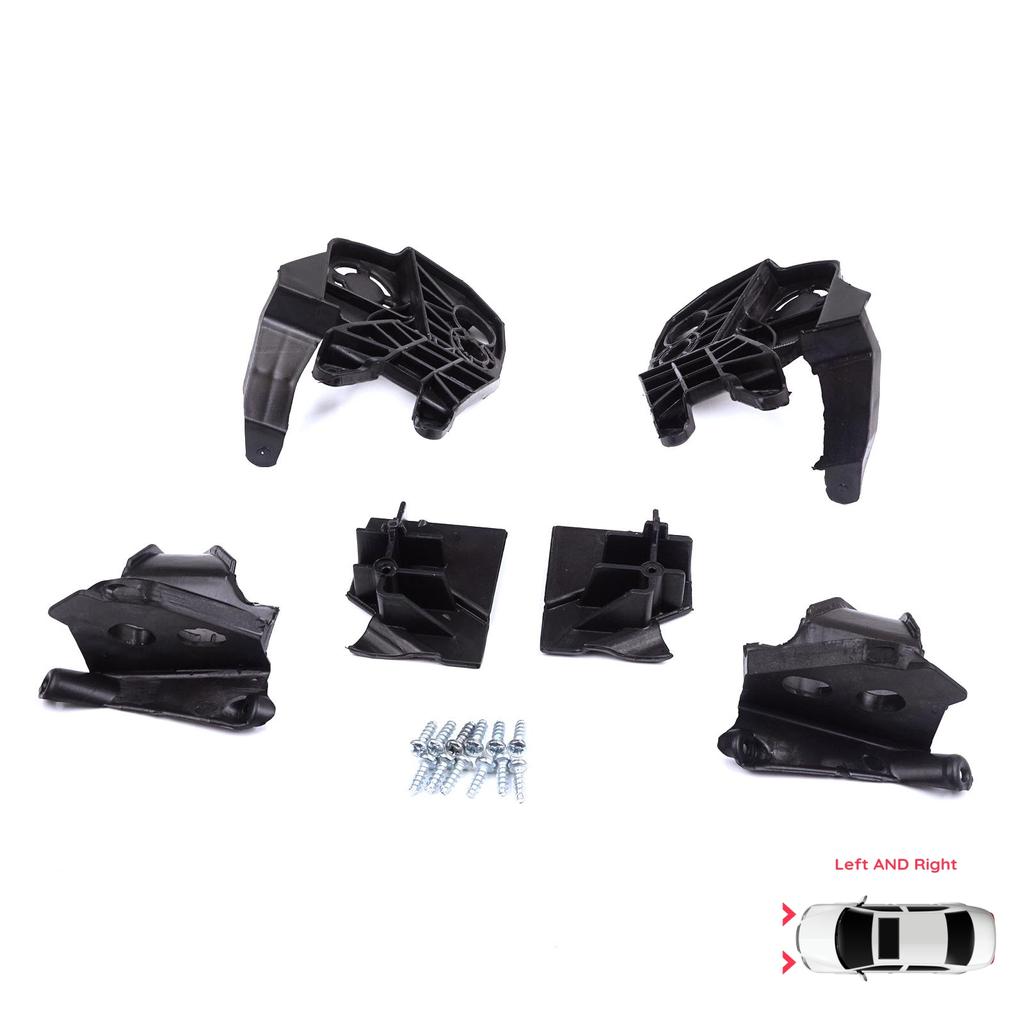 BHL584 Комплект кронштейнов для крепления фары, левая и правая сторона для Peugeot 3008 5008 MK2 2016-2024 9814255880 9814255780