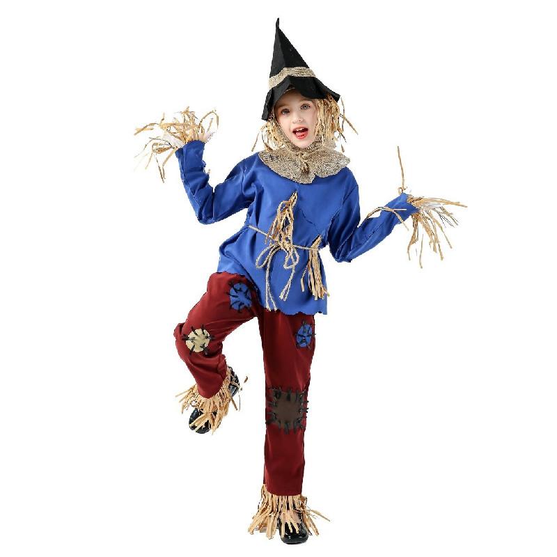 Хэллоуин Костюм Детский Косплей Волшебник Страны Оз Укротитель Львов Плюшевый Бархатный Для Детей