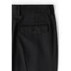 H M Regular Fit Tailored Pants Black