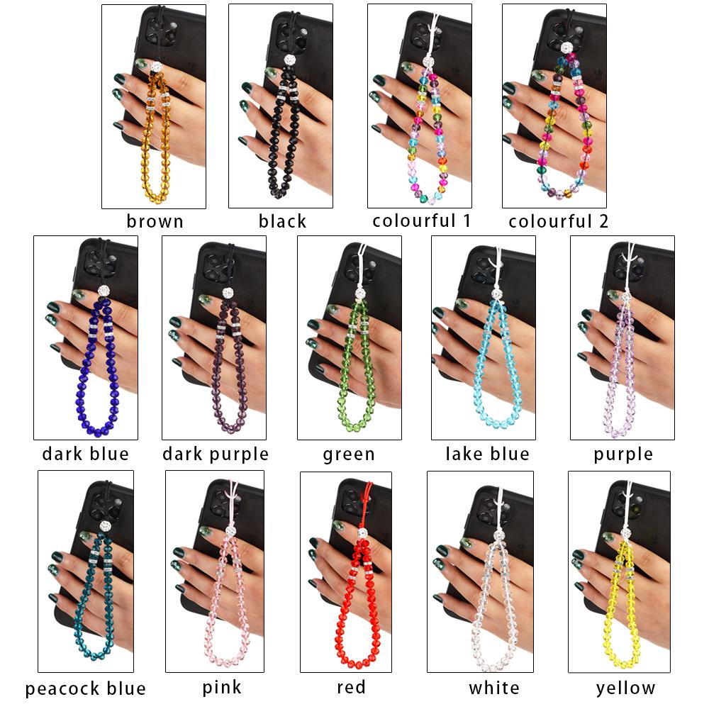 Colorful Phone Chain Phone Hang Rope Cell Phone Case Hanging Cord Mobile Phone Strap Lanyard