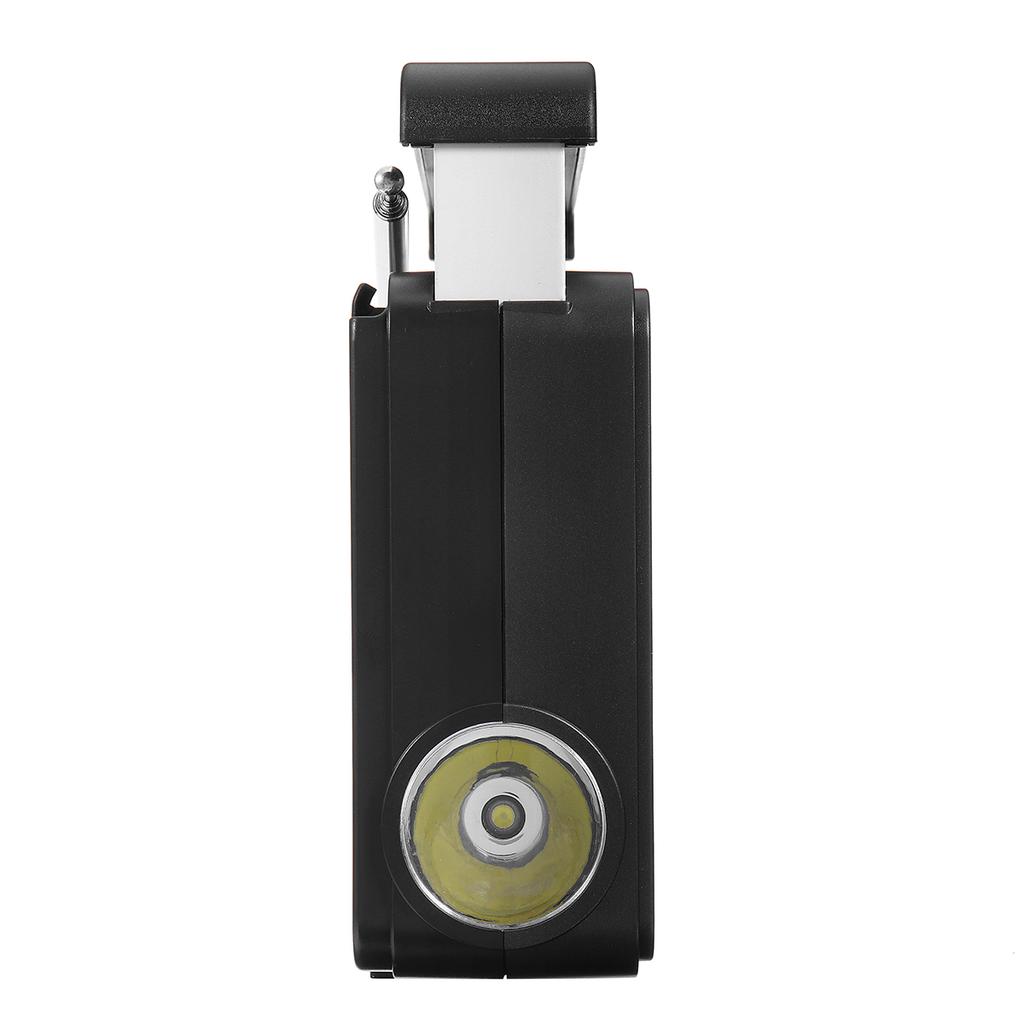 Портативный ЖК-радио FM / MW / SW Полнодиапазонный международный портативный с фонариком MP3-плеер Micro TF USB