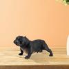 Dog Statue Figurine Lifelike Animal Collectible Desk Figure Puppy Sculpture Simulation Model