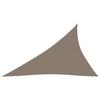 VidaXL Sun Sail Oxford Fabric Triangular 3x4x5 M Taupe