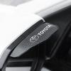  RATG2 2pcs Car Carbon Fiber Rain Eyebrow Rearview Mirror Visor Shade For Toyota Rav4 CHR Yaris Prius Avensis Corolla Camry Highlander