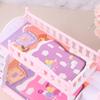 Кукольная игрушка Мебель Европейский стиль Двухъярусная кровать Двухъярусная кровать Игрушка для девочки на день рождения