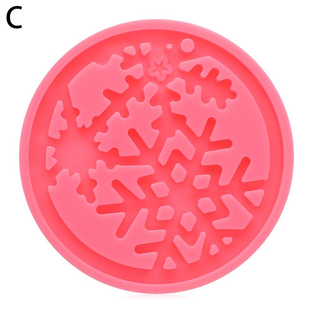 Candy Chocolate Cake Tools Silicone Moulds Keychain Molds Jewelry Making Tool Christmas Ball Mold