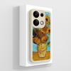 For Poco M6 Pro Case Oil Painting Phone Cover Soft Liquid Silicone Shockproof Bumper For Xiaomi Poco M6 Pro 4G Carcasa Protector