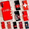 Switzerland Swiss Flag Case For Oppo A94 A74 A54 A18 A38 A58 A78 A98 A40 A60 A80 A16 A76 A96 A15 A17 A77 A57S Cover