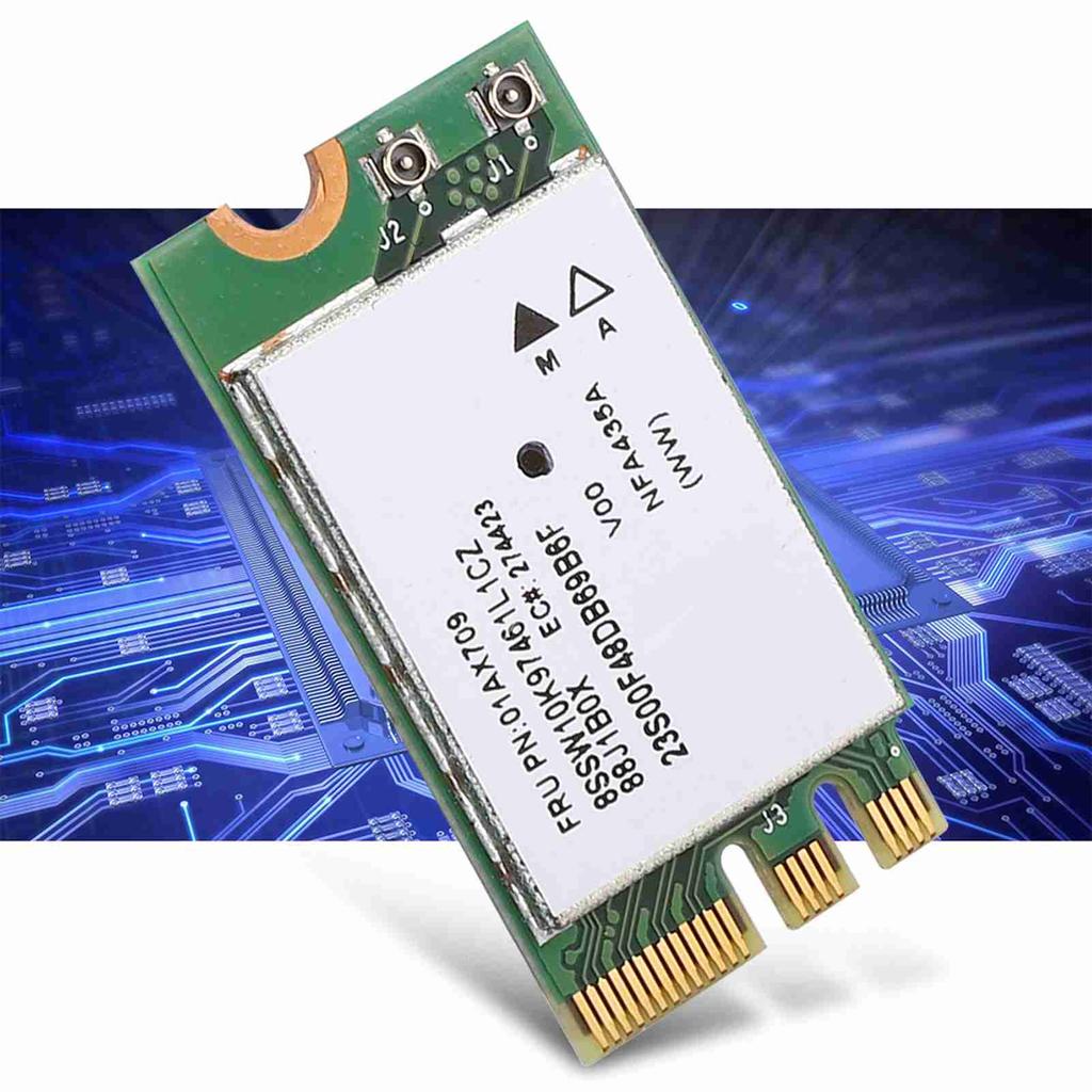 2.4G+5G Dual Band Wireless Network Card QCNFA435 NGFF M.2 Interface for Lenovo IdeaPad