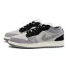Air Jordan 1 Low SE Craft GS Inside Out — Детские кроссовки цементно-серого цвета Tech-Grey Sail Black FD9088-002