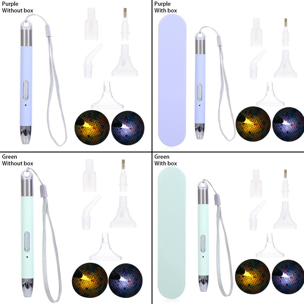 2 Light Modes Lighting Point Drill Pens Diamond Painting Pen Lighting Drill Pen LED Drill Pen