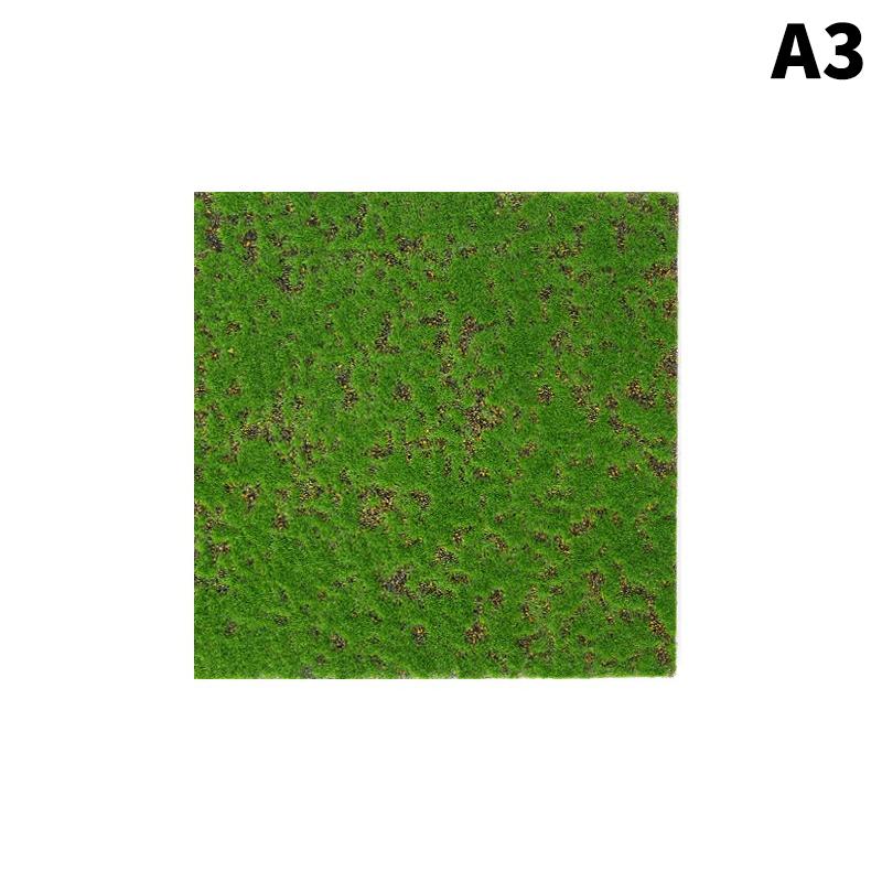 Травяной коврик Зеленый 30*30 см DIY Микроландшафт Искусственные газоны Дерн Ковры Имитация дерна Мох Газон Домашний декор