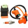 Ignition Coil A7TJC Spark Plug CDI Box - Performance Racing 6 Pins For GY6 50 80 110 125 150cc Moped Scooter ATV Go Carts