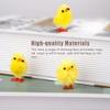 60 Pieces Easter Chick Mini Adorable Yellow Craft Portable Artificial Display Toys Gift Decoration Home Nursery Ornaments