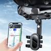 Телескопический держатель для телефона в автомобиль, зеркало заднего вида в салоне автомобиля, GPS, поддержка мобильного телефона, выдвижной кронштейн для автомобильного видеорегистратора