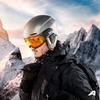 ALPINA ORO QV MIPS Ski and Snowboard Helmet with Polarized Photochromic Mirror and Glasses Size Cm Visor, MIPS, Compatible, 55-59
