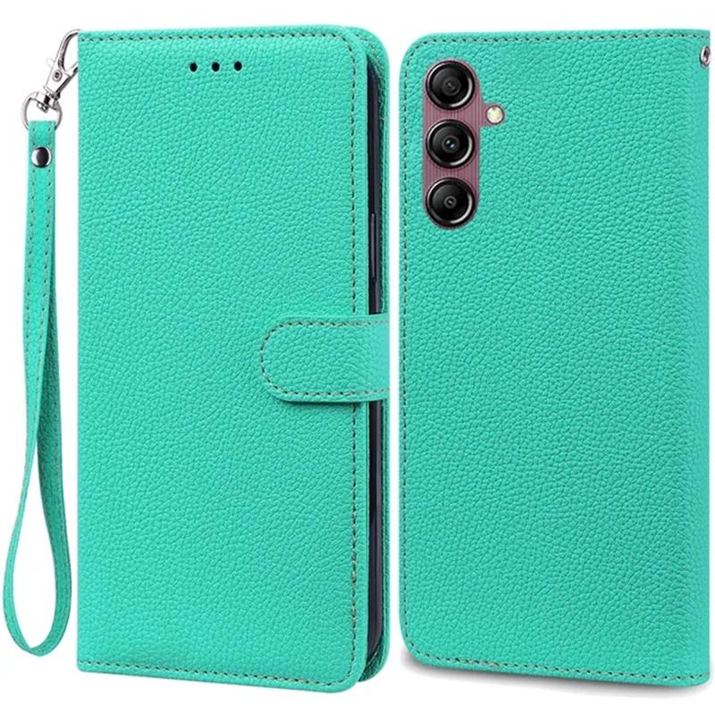 Кожаный флип-бумажник с текстурой книги для Samsung Galaxy S23 FE Ultra Plus A05 A05S A15 A04S A04E A14 A24 A34 A54 M54 A23 A33 A53 A73 5G 4G