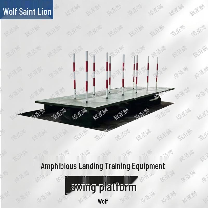 Military Island Landing Obstacle Course Equipment
