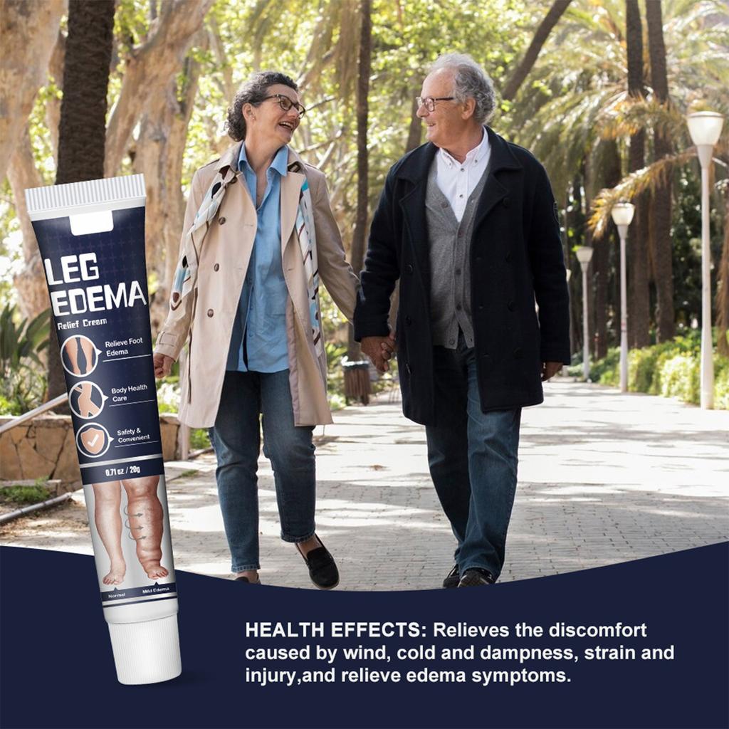 Anti-edema Cream Leg Swelling Edema Cream Arm Calf Foot Massage Health Care Plaster