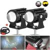 2PCS Led  Spotlights for Motorcycle Universal Moto Spotlight LED Motorcycle Headlight Auxiliary 12V Car Lamp