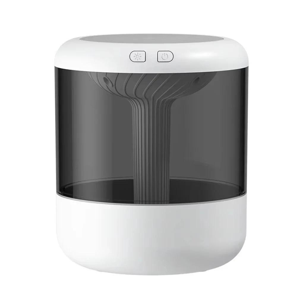 2-скоростной увлажнитель воздуха 1,2 л, высокая емкость, регулируемый, для спальни, офиса, дома, для помещений, настольный диффузор, увлажнитель, туманообразователь