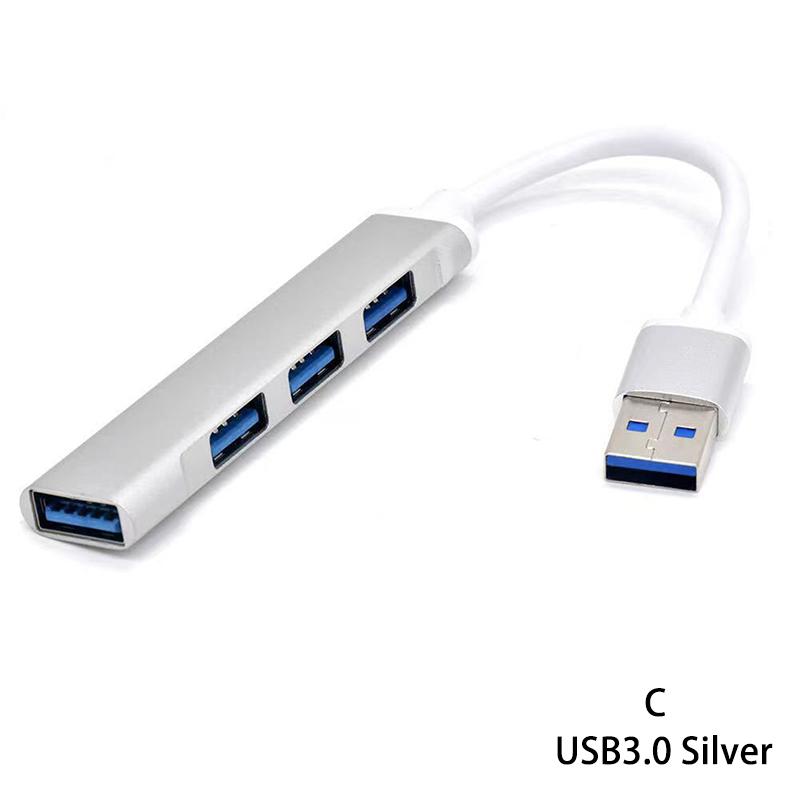Usb C Hub 3.0 Type C 4 Port Multi Usb Splitter Adapter Otg Pc Computer