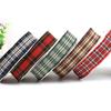 4.5Meter Scottish Plaid Grid Printed Ribbon For DIY Home Decoration Gift Wrapping Christmas Party Decorations Webbing