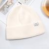 New Hat for Women In Winter Warm Knitted Hat for Students Couple Melon Skin Landlord Korean Style Fashionable Smiley Wool Hat for Men