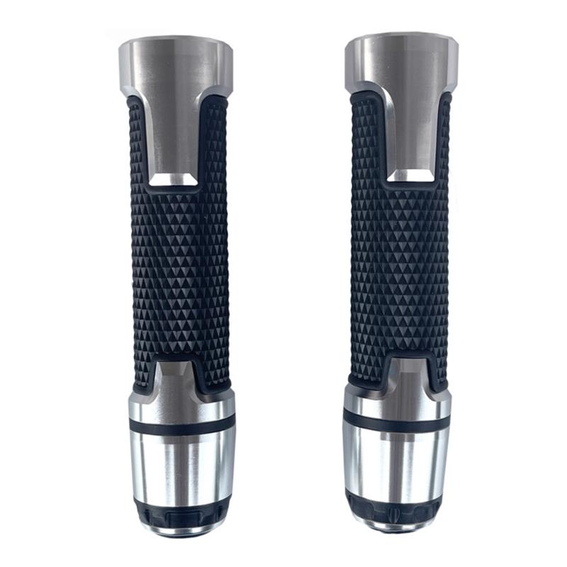 2 шт. мотоциклетные ручки, нескользящие резиновые ручки для руля, 7/8" 22 мм, удобные ручки для руля мотоцикла, ручки для руля