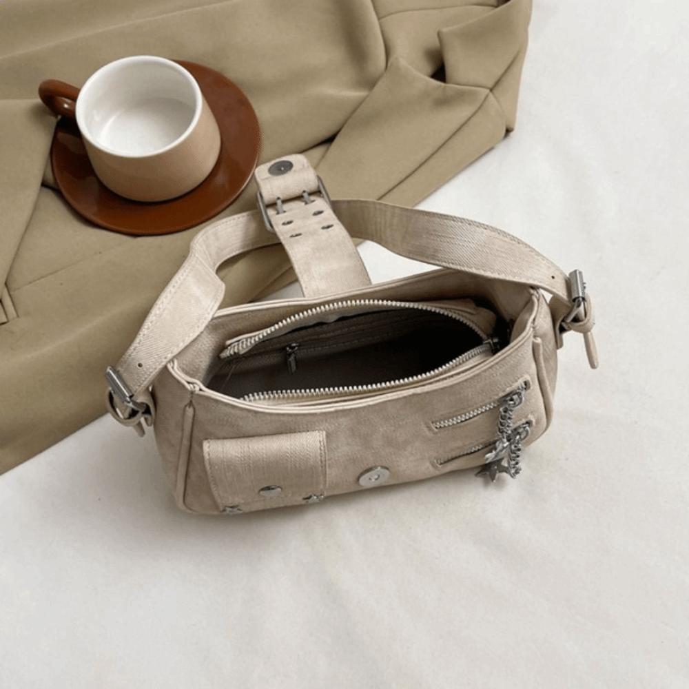 Star Spicy Girl Shoulder Bag Handbag Retro Crossbody Bag Portable Y2K Underarm Bag Shopping