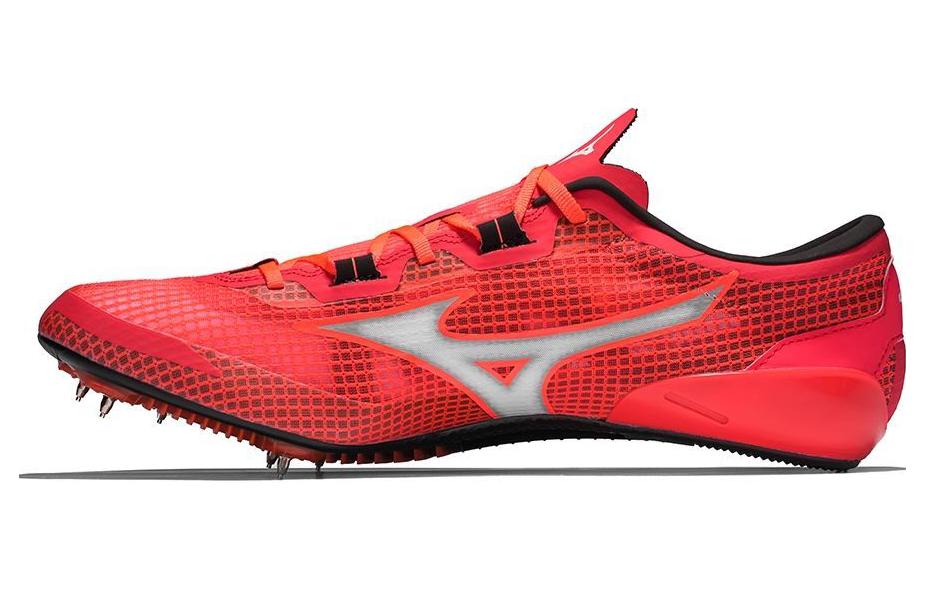 Men's Sneakers Mizuno X Laser Abrasion Resistant Breathable Low top Training Running Shoes Unisex Red Gray